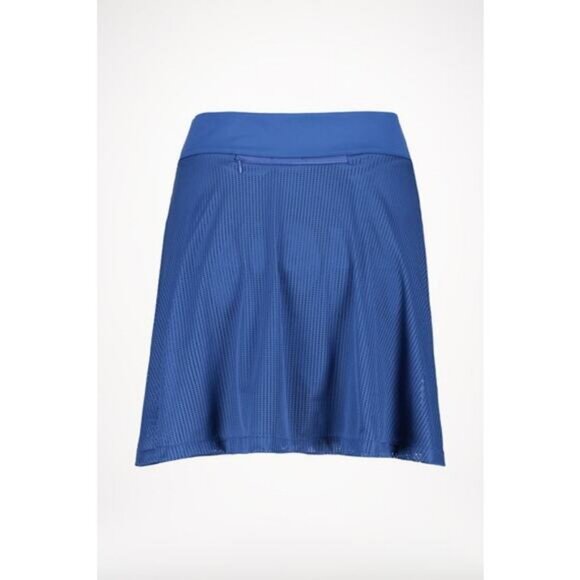 J.LINDEBERG Marcy Mesh Golf Skirt Size Medium Blue - Picture 3 of 8